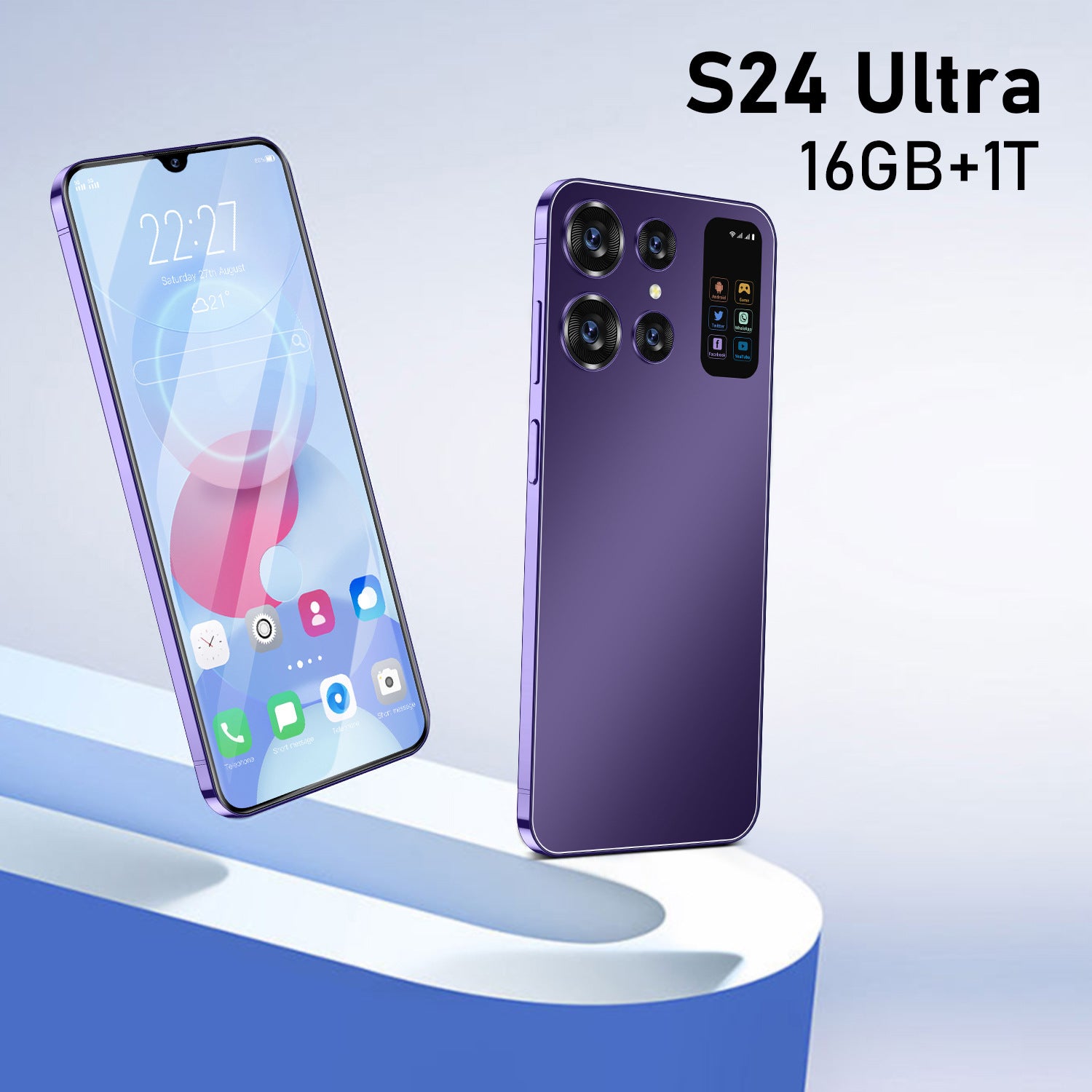 2024Popular S24ultra Android Smartphone16+1TB All-in-One Machine Source Factory