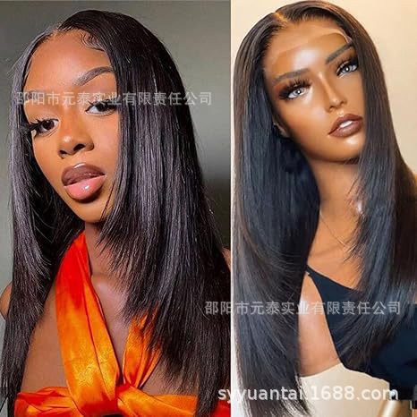 No Shedding No Tangle Straight Layers Lace Front Wig