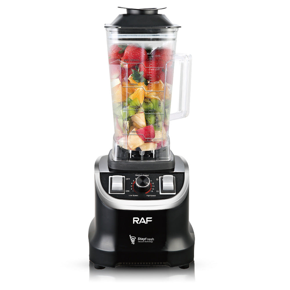 European Standard Blender for Home and Commercial Use, Smoothie Multi-Functional Food Processor, High-Speed Blender, Soy Milk Maker, Fruit Juicer