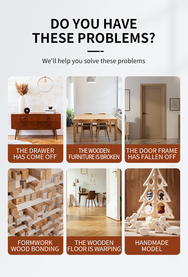 White Glue White Glue Wood Board Children's Art Wood Wood Jointing Wood White Glue Furniture Woodworking White Glue