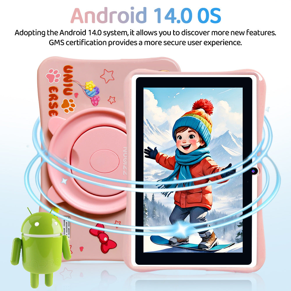 2025New7Children's Smart Android4+64G Tablet Computer Vision Protection Learning Entertainment Tablet