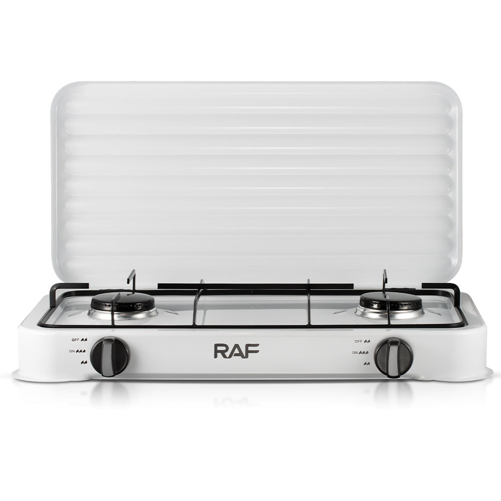 RAF European Standard Double Burner Gas Stove Small Household Appliance Multifunctional Household Small Electric Stove Wholesale R.8033