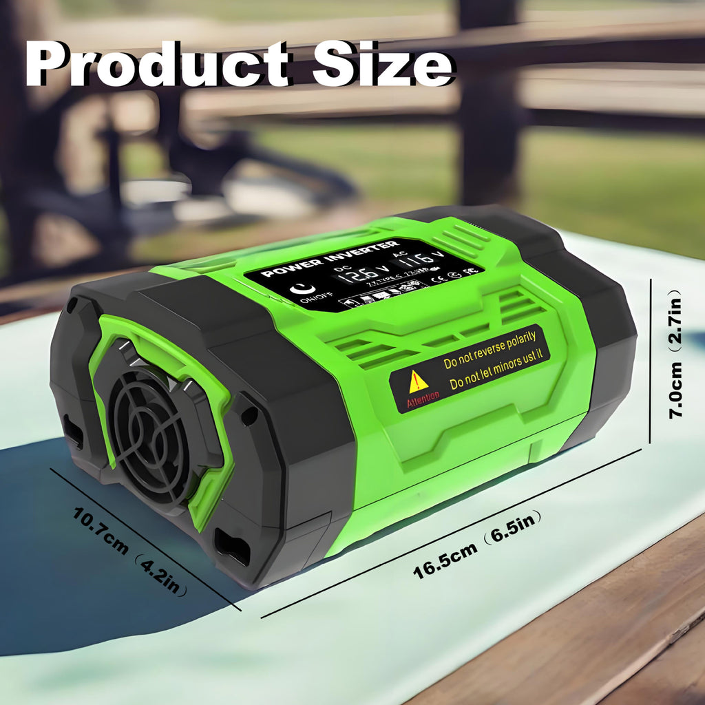 Brazilian Socket Car Inverter200W300W600W12V Turn110V/220V Double Socket USB/Type-C