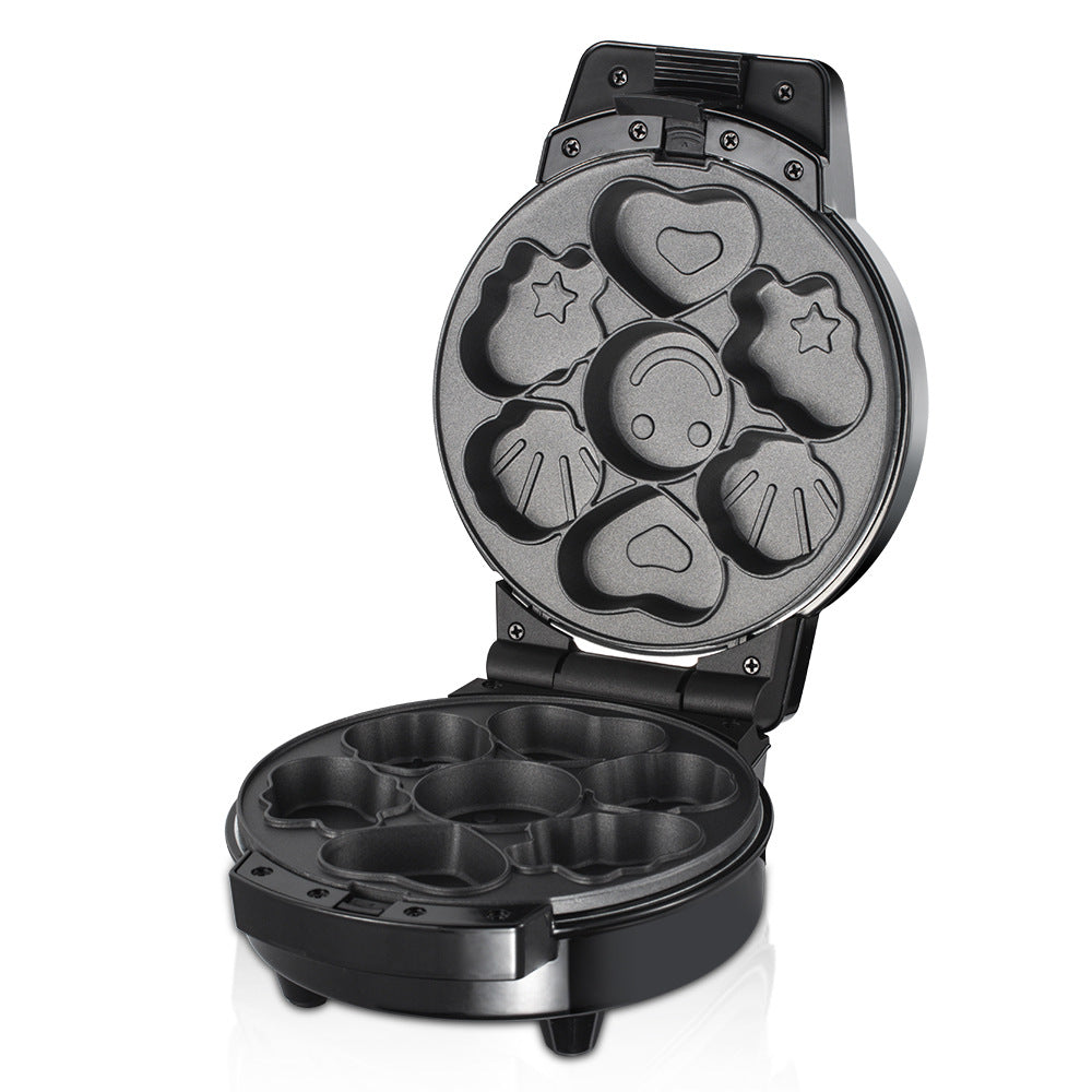 RAF European and American Household Breakfast Machine Waffle Maker Fully Automatic Mini Double-Sided Heating Electric Griddle Light Food Machine