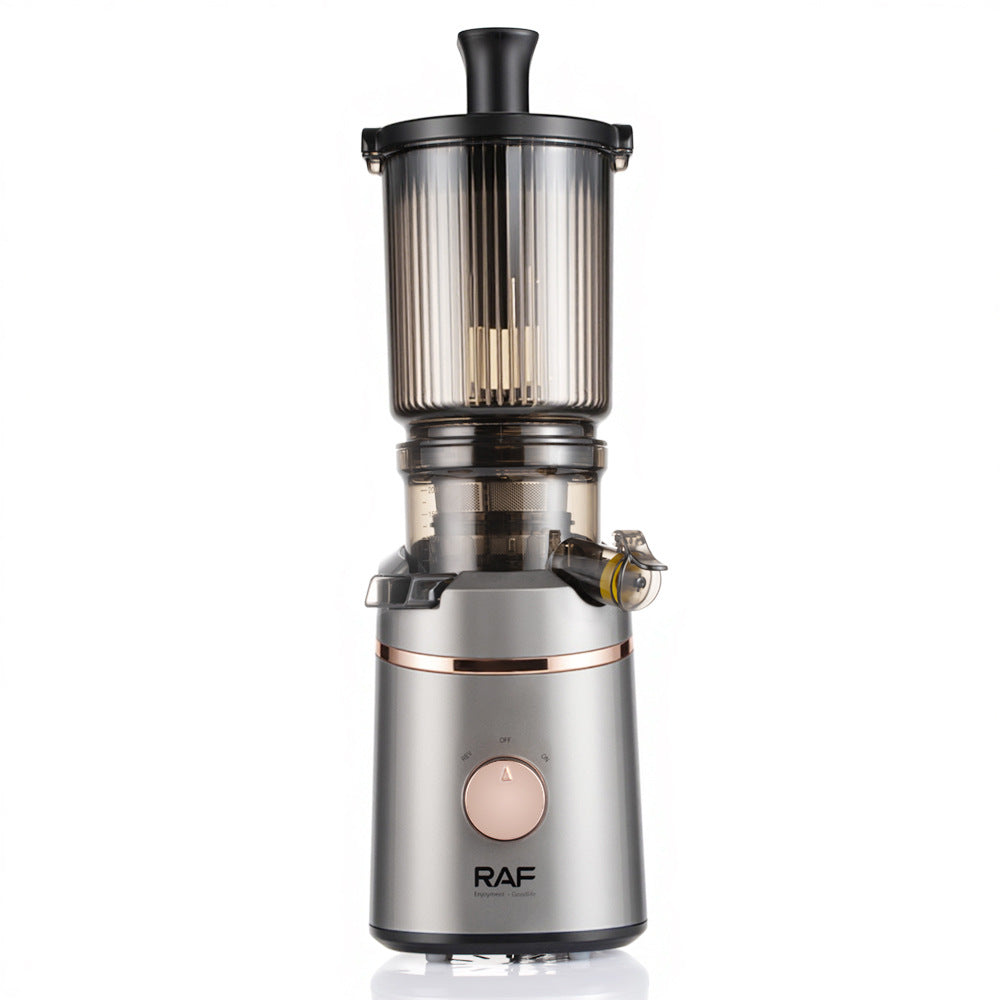 RAF EU Standard Original Juice Extractor Household Fully Automatic Large Caliber Pulp Juice Separation Juicer Easy to Clean