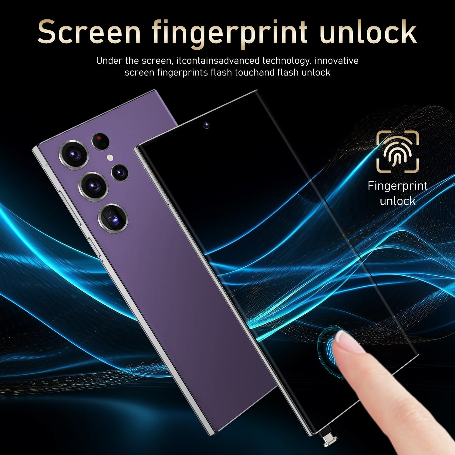 Exclusive Supply S24 Ultra Large Screen Smartphone16+1T Source Factory Direct Sales(Popular)