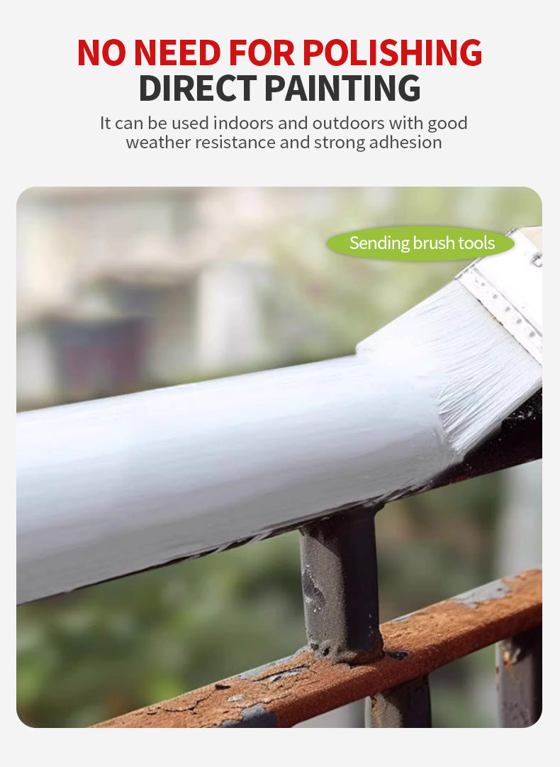 baolisi Colorful Rust Conversion Paint Southeast Asia Water-Based Metal Door and Window Rust Remover