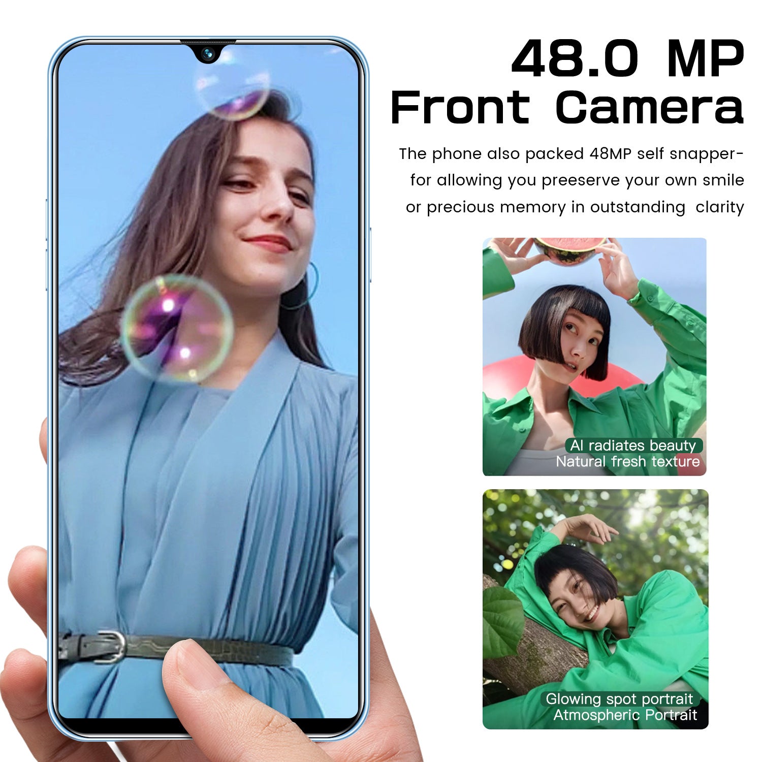 Reno9 Pro Mobile Phone7.3Inch high-definition large-screen Android smartphone factory price wholesale(Popular)