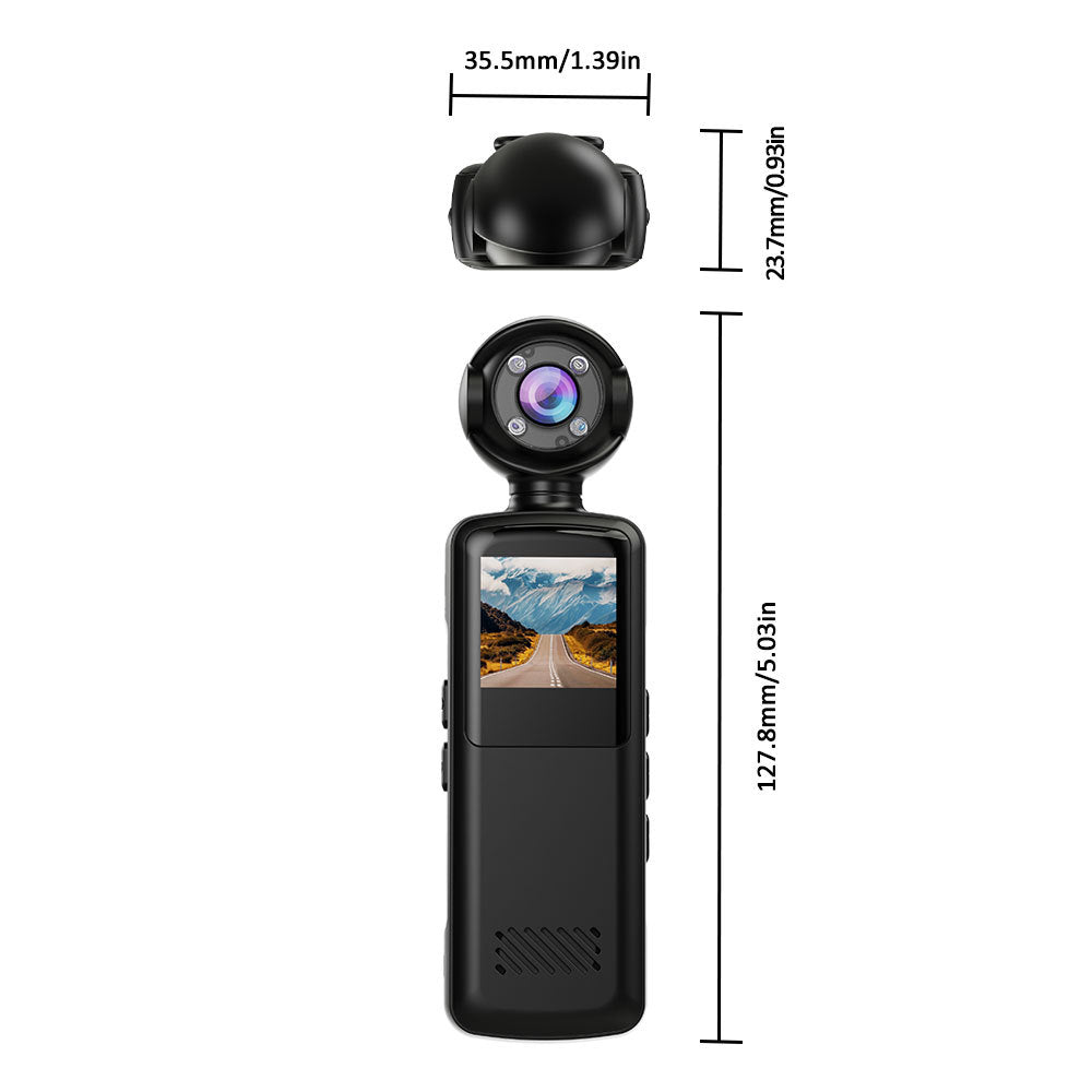 New high-definition handheld clip-on camera1080P Belt WIFI HD Law Enforcement Recorder Outdoor Sports Camera