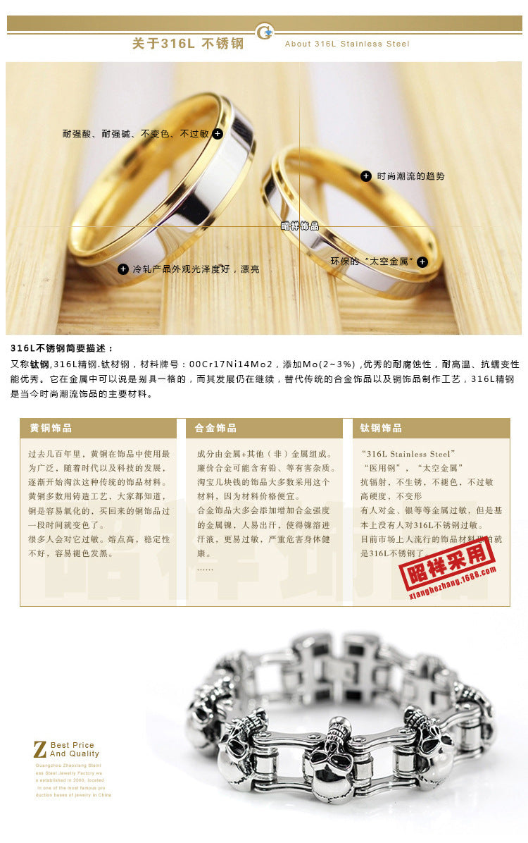 European and American Fashion Personality Exaggerated Zodiac Snake Cross Necklace Pendant Men's Trendy Hip Hop Versatile Hanging Decoration Wholesale