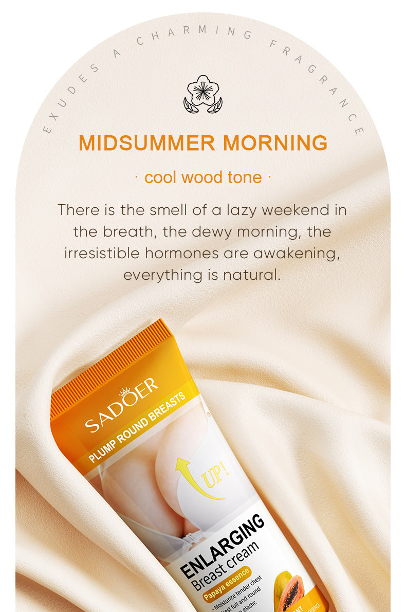 Body Cream SADOER Papaya Coconut Extract Body Care60g  Foreign Trade Factory Direct Sales