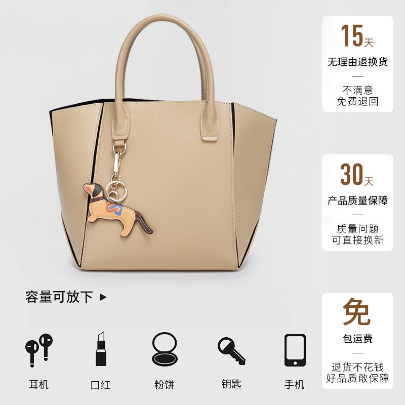Source Manufacturer Commuting Large Capacity Tote Bag Women's Single Shoulder Fashion Women's Bag Niche Versatile Simple Light Luxury Handbag