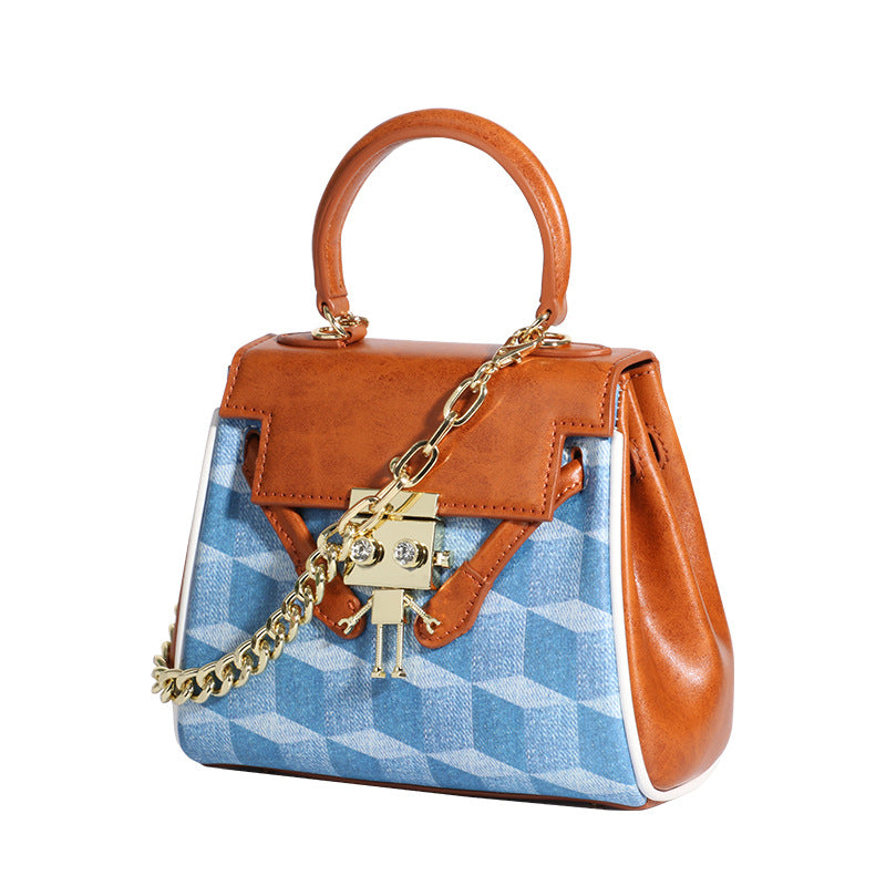 Internet Celebrity Kelly Small Square Bag for Women, Fashionable New Simple Handbag, Student Shoulder Crossbody Bag, Trendy Women's Bag Wholesale