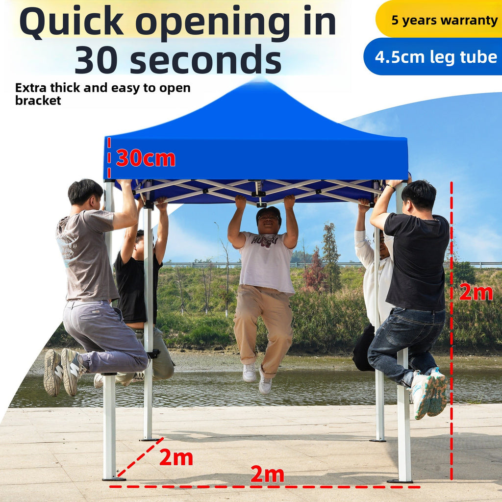 Four-corner Exhibition Tent Umbrella Outdoor Rainproof Advertising Tent with Printing logo Event Exhibition Folding Telescopic Sunshade