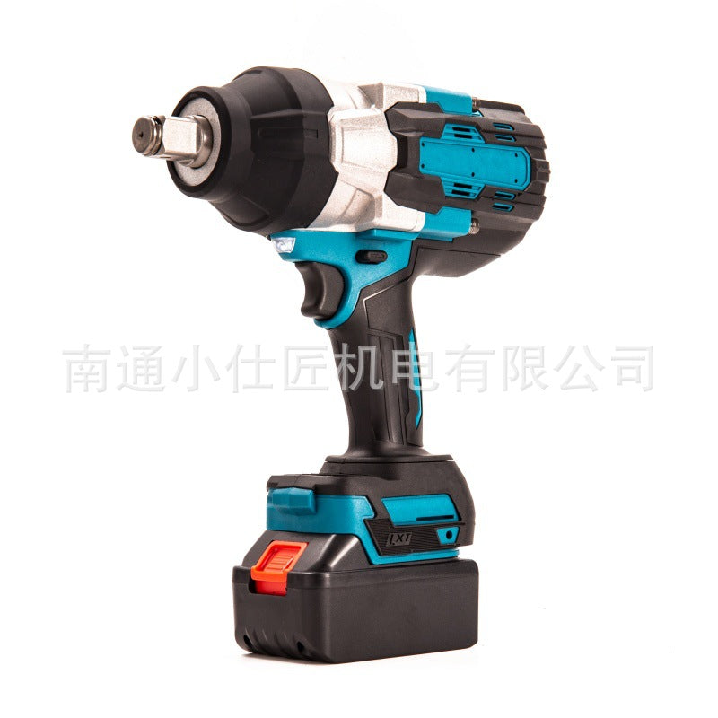 Manufacturer Cross-Border Foreign Trade Cordless Lithium-Ion Impact Wrench High Torque Woodworking Framing Automotive Repair Air Gun Screwdriver