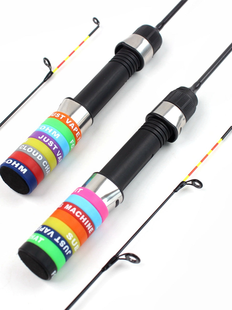 Factory Wholesale55cm2Carbon Fiber Ice Fishing Rod Ultra Soft Ultra Light Portable Winter Fishing Rod European and American Winter Fishing