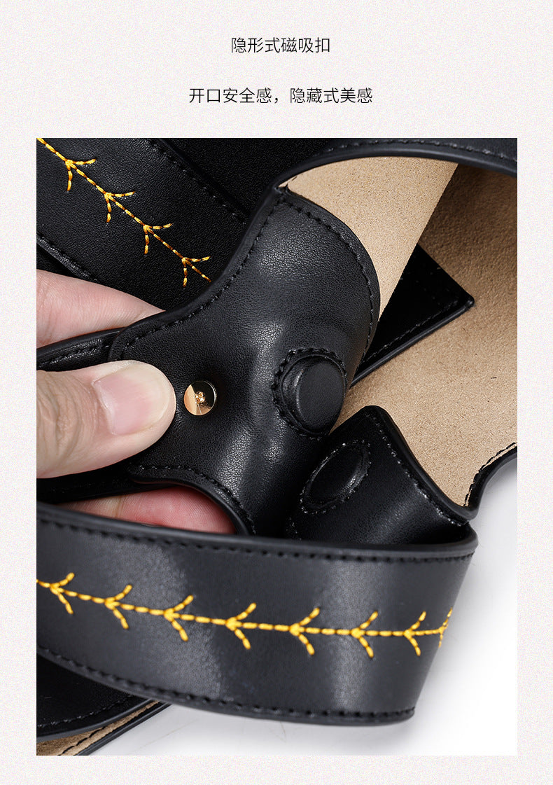 LOE New Style Water Bucket Bag minipebble Fashion Women's Bag Fortune Bucket Tote Bag Large Capacity Handbag for Women