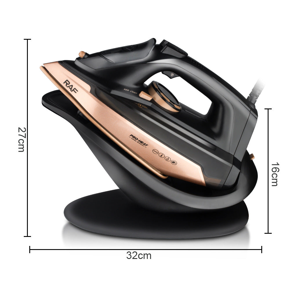 RAF European Standard Steam Iron Portable Ironing Machine Three-speed temperature-adjustable pressure-type high-power electric iron