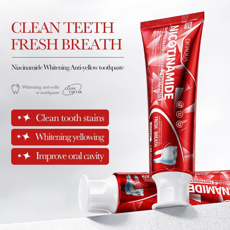 BIOAOUA Baking Soda Gum Care Toothpaste Clean the Mouth and Freshen Breath Genuine Toothpaste Wholesale