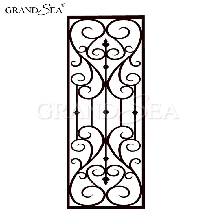 Fashionable Simple Modern Iron Window Grill Design