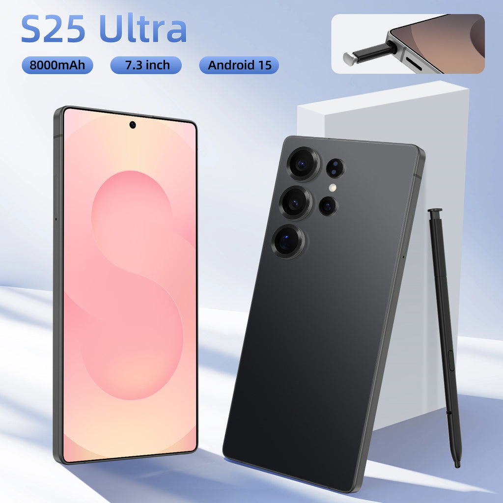 Popular S25Ultra Android7.3inch smartphone16+1T AliExpress Mobile Source Factory