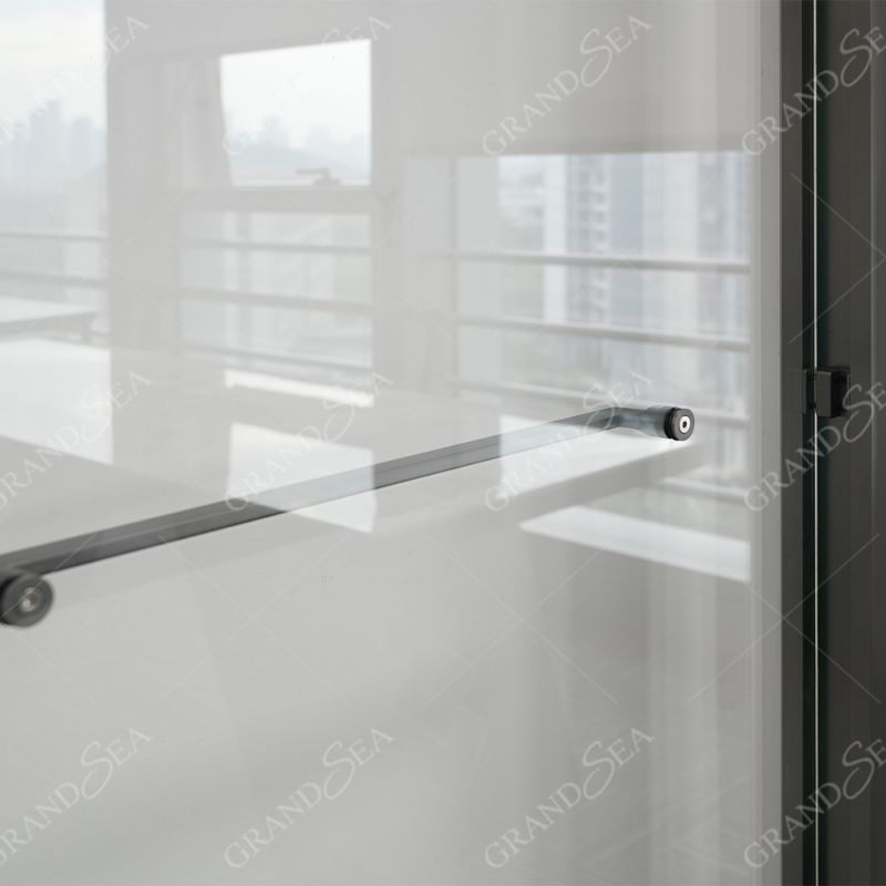Hot Sale Entry Easy Sliding Shower Door Frameless 8mm Tempered Glass Shower Room