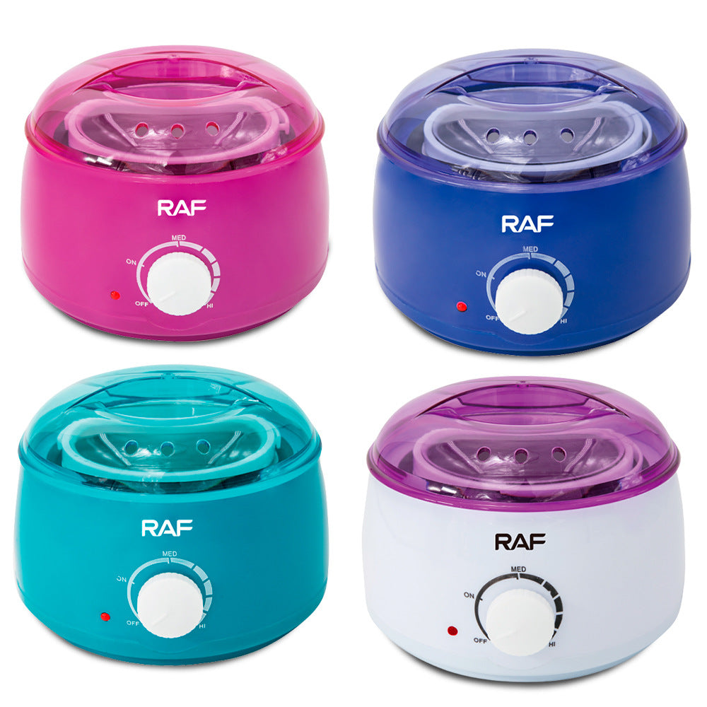 RAF European Standard Hair Removal Wax Melting Machine Hair Removal Wax Hard Wax Heater Wax Therapy Machine Wax Melt Device