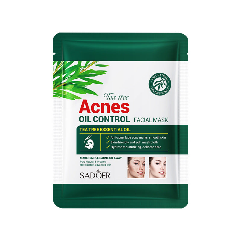 Tea Tree Facial Mask25g SADOER Refreshing Moisturizing Tablets for  Wholesale