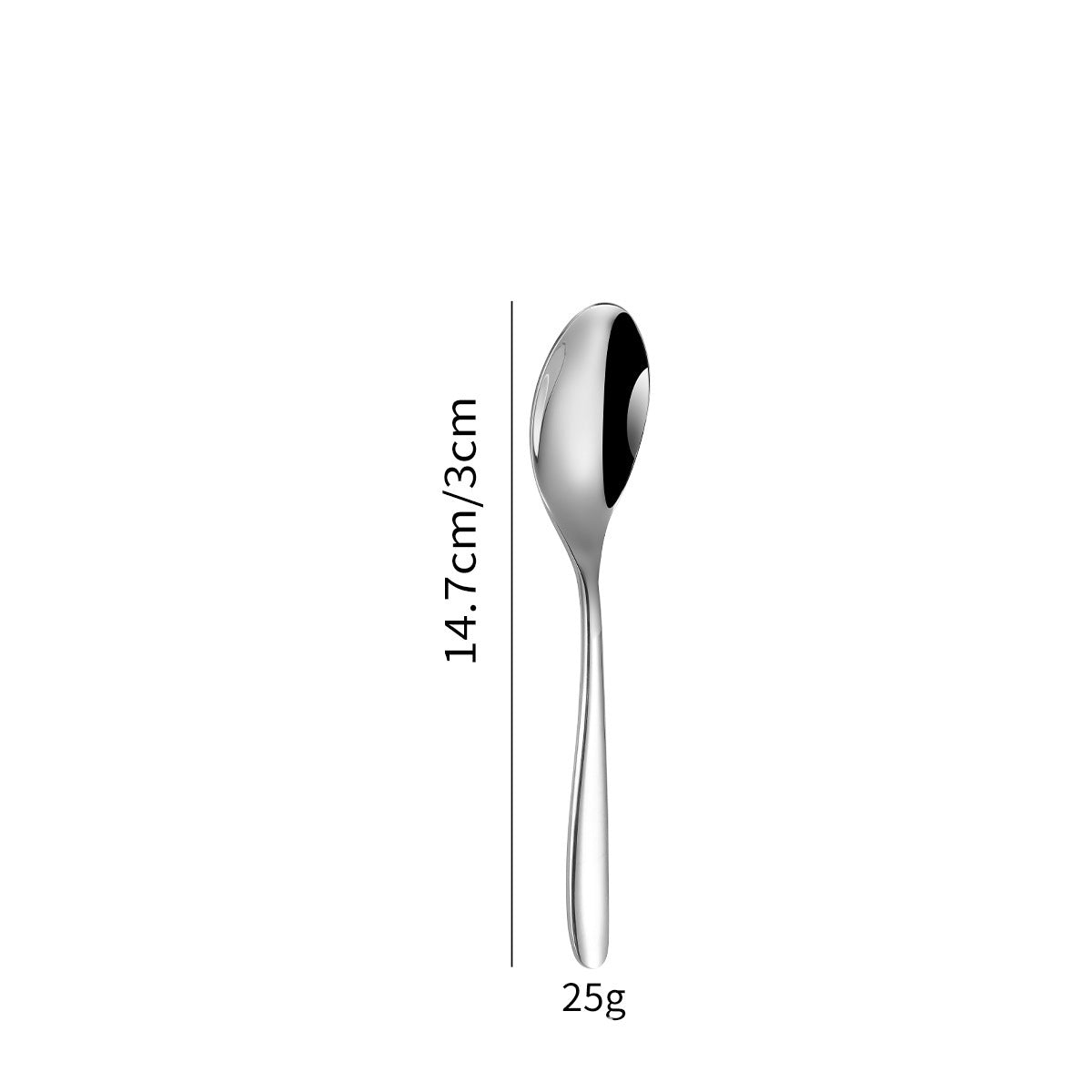 304Stainless Steel Knife Fork Spoon Thickened Tableware Western Hotel High-end Steak Knife Fork Dessert Spoon Set Kunting
