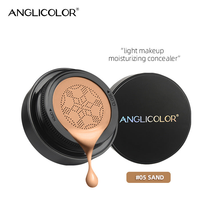 Anglicolor Foundation Cushion Mushroom Head Dropshipping CC Isolation Cream Anti-Sweat Concealer BB Frost