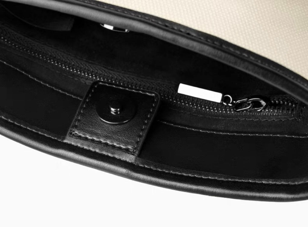 Women's Bag2024New Stylish Small Square Bag Fashionable Versatile Hemp Rope Square Handbag Color-Block Single Shoulder Crossbody Bag