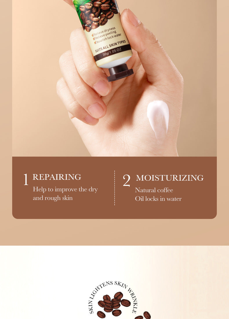 Coffee Hand Cream30g SADOER Moisturizing, anti-chapped, hydrating hand cream for  foreign trade wholesale