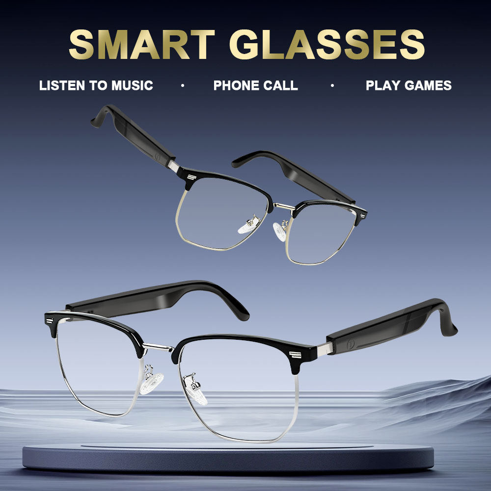 Smart Audio Glasses Bluetooth Call Driving Cycling Comfortable Lens Non-Prescription Sunglasses ai