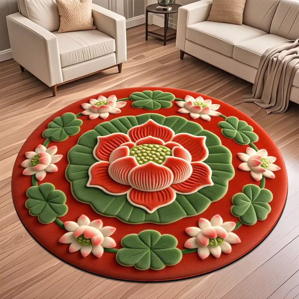 Carpet for Living Room Large Area Easy to Maintain Sofa Coffee Table Decorative Rug Home Entrance Study Room Dirt-Resistant Crystal Velvet Carpet