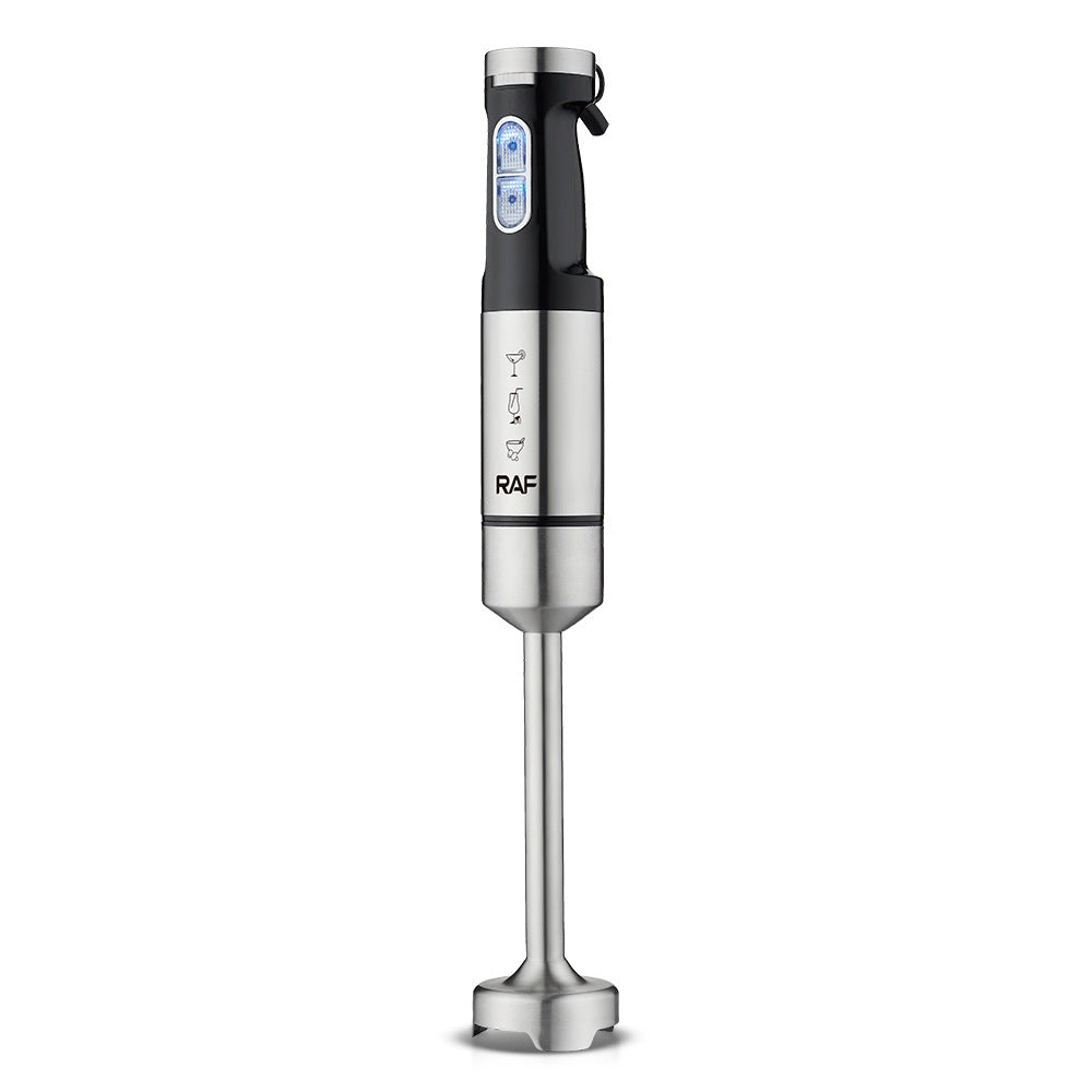RAF European Standard Portable Household Food Blender 5-in-1 Electric Stainless Steel Cooking Stick Mixer363