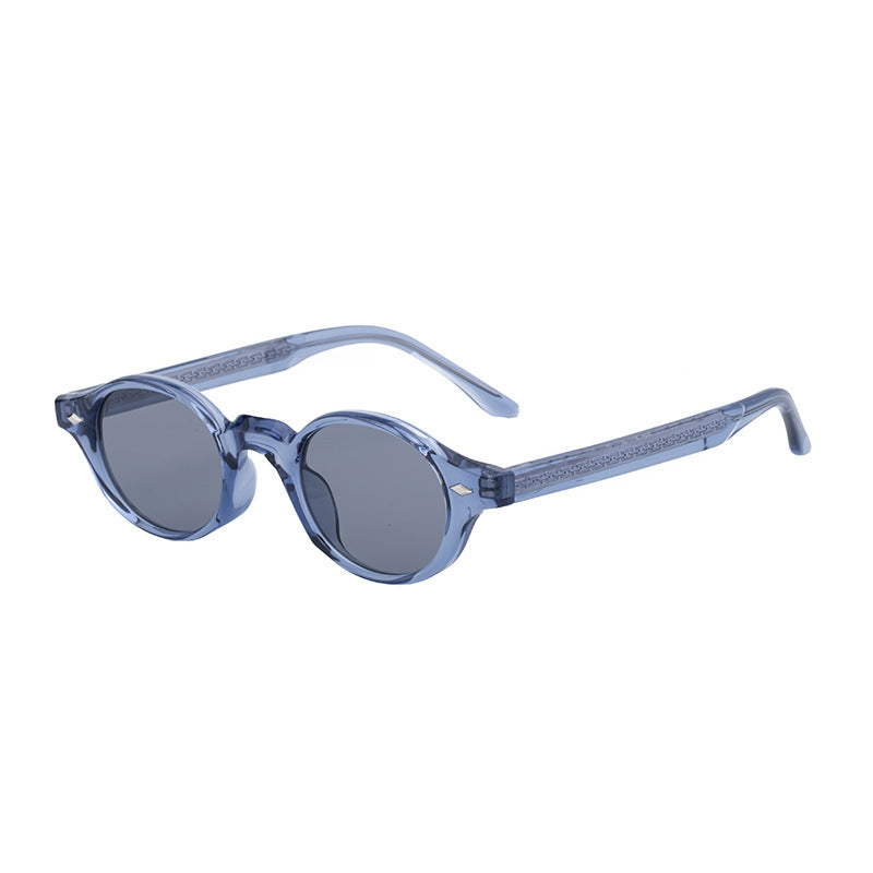 2025New European and American Round Small Frame Sunglasses for Women, Simple and Stylish Sun Protection Sunglasses for Women Wholesale shades