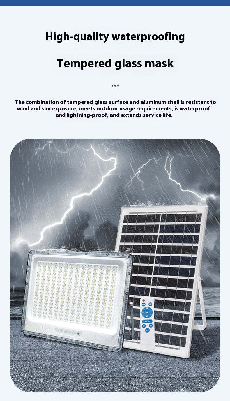 Solar Lamp Outdoor Ultra Bright Household Split Floodlight Die-cast Aluminum 300W 400W 500W 600W 700W 800W