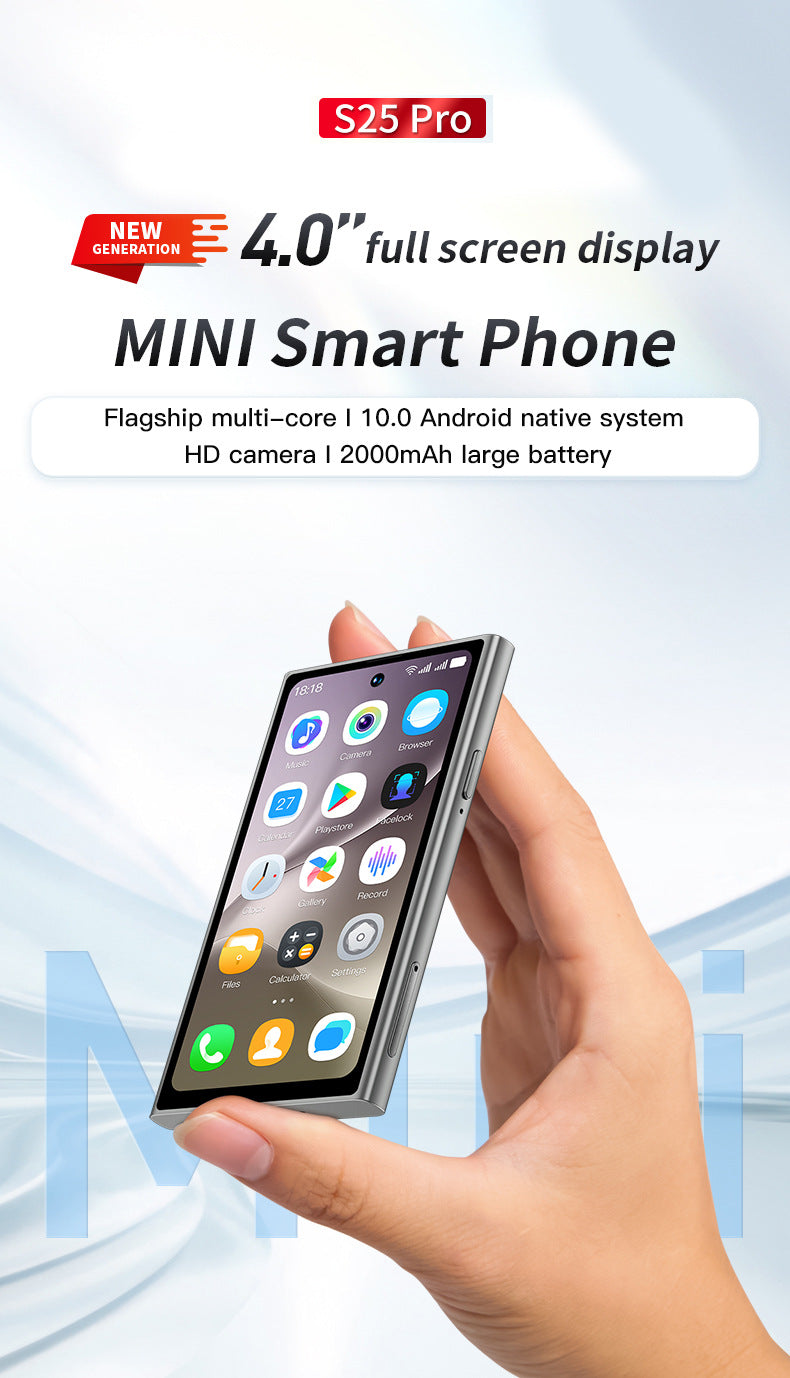 Mobile Phone S25 Pro Mini Android Smartphone4.0Small Screen3G Wholesale Smart Phones