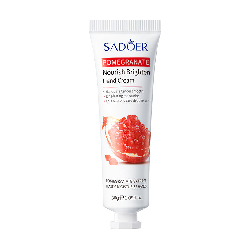 Red Pomegranate Hand Cream30g SADOER Moisturizing, moisturizing and refreshing hand cream cross-border foreign trade wholesale