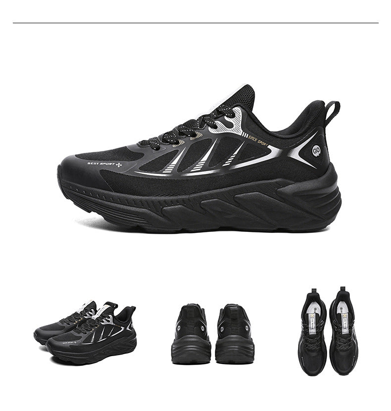 New Foreign Trade Running Shoes for Men and Women, Couple Style, Large Size, Versatile Marathon Outdoor Casual Cycling Jogging Sports Shoes