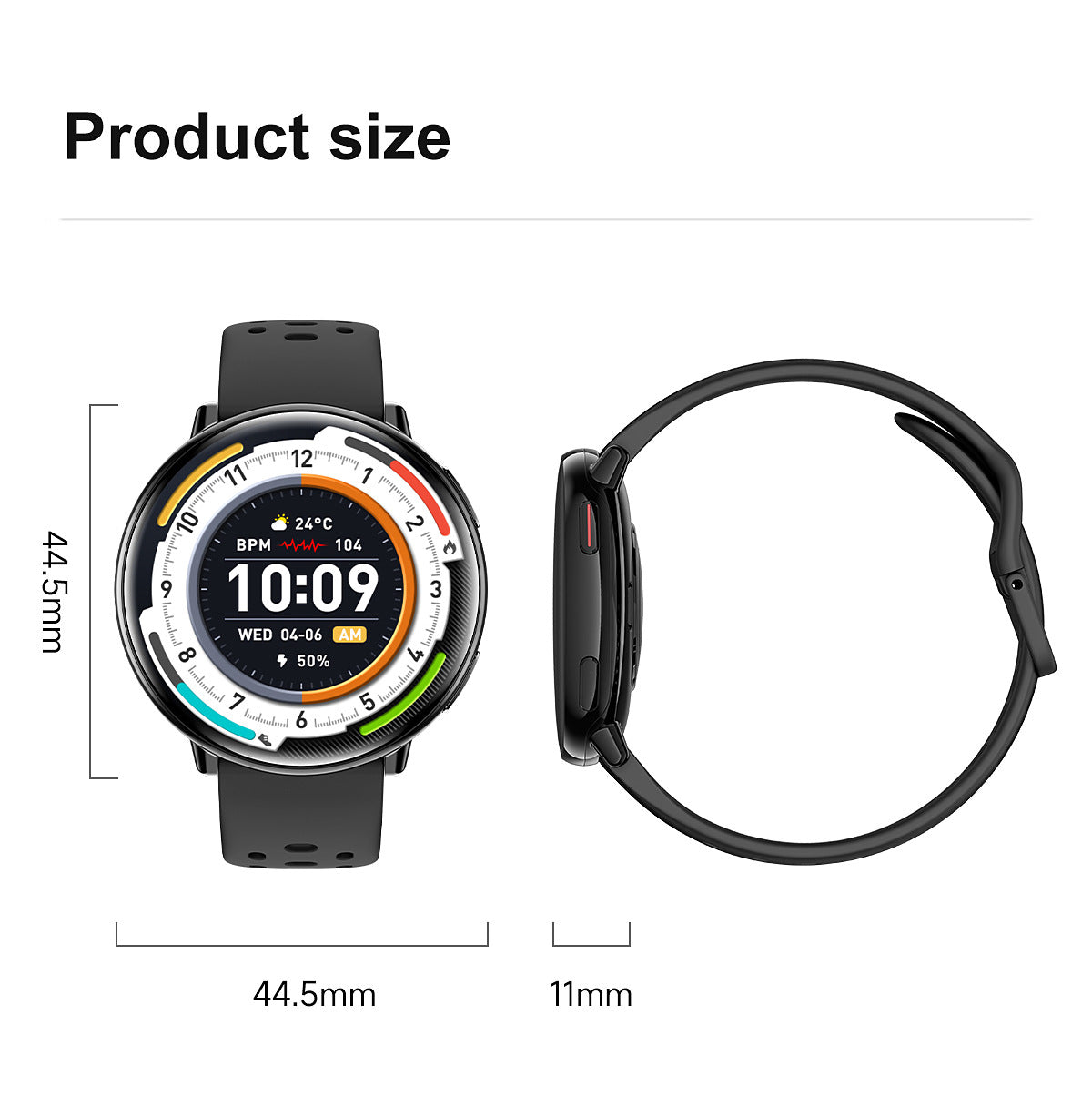 HD21Smart Watch Bluetooth Call Heart Rate Pedometer Sleep Monitoring Deep Waterproof GPS Beidou Positioning Track