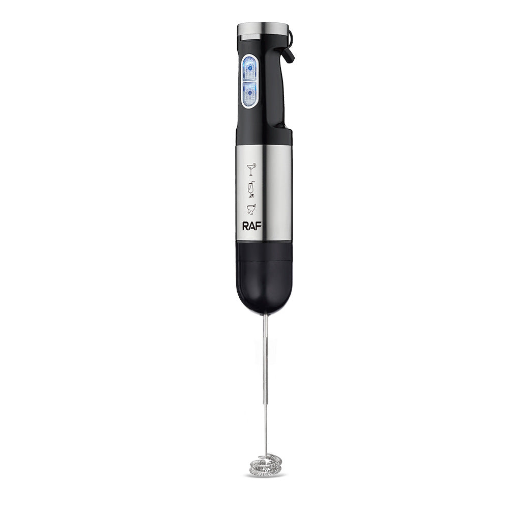 RAF European Standard Portable Household Food Blender 5-in-1 Electric Stainless Steel Cooking Stick Mixer363
