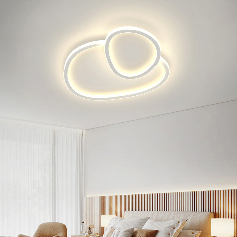 Nordic Minimalist Living Room Ceiling Light Modern Elegant Cobblestone Children's Bedroom Main Light Smart Whole House Lighting Package