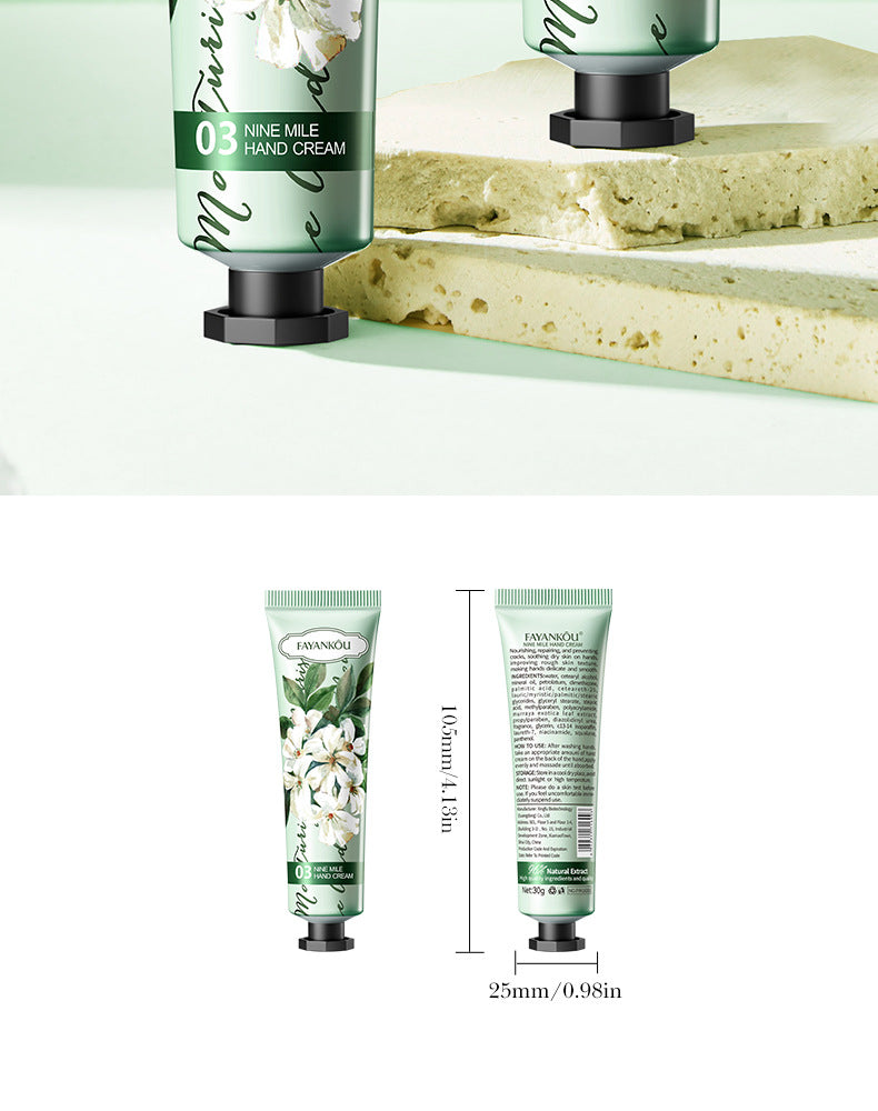 Plant and Fruit Hand Cream FAYANKOU Moisturizing Autumn and Winter Anti-Dry Crack Hand Cream  Foreign Trade Wholesale