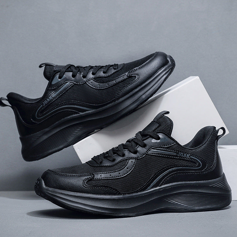 Autumn Oversized Casual Fashion Sports Shoes for Men Breathable Mesh Lightweight Running Shoes Commuting Travel Shoes