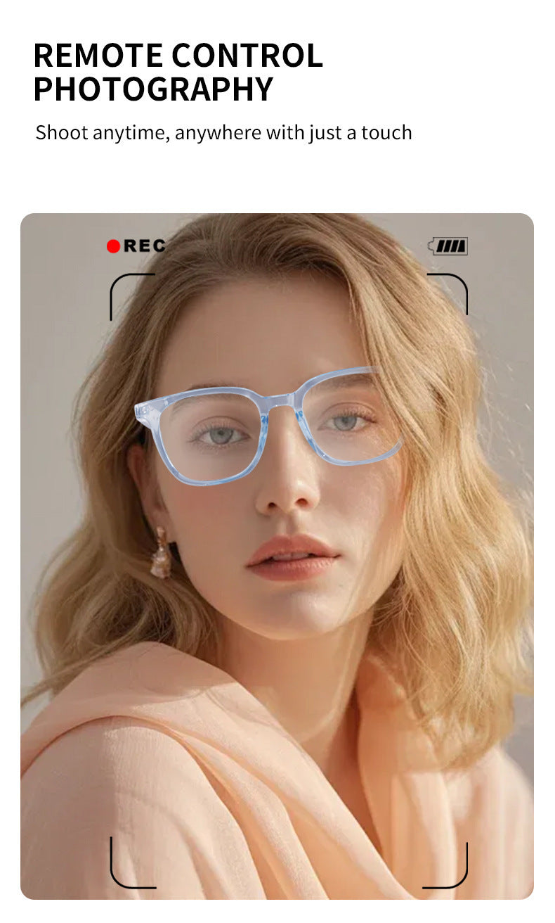 Non-Bone Conduction Bluetooth Glasses Open-Fit Smart Sunglasses Travel Driving Call Hands-Free Sun Protection Sunglasses