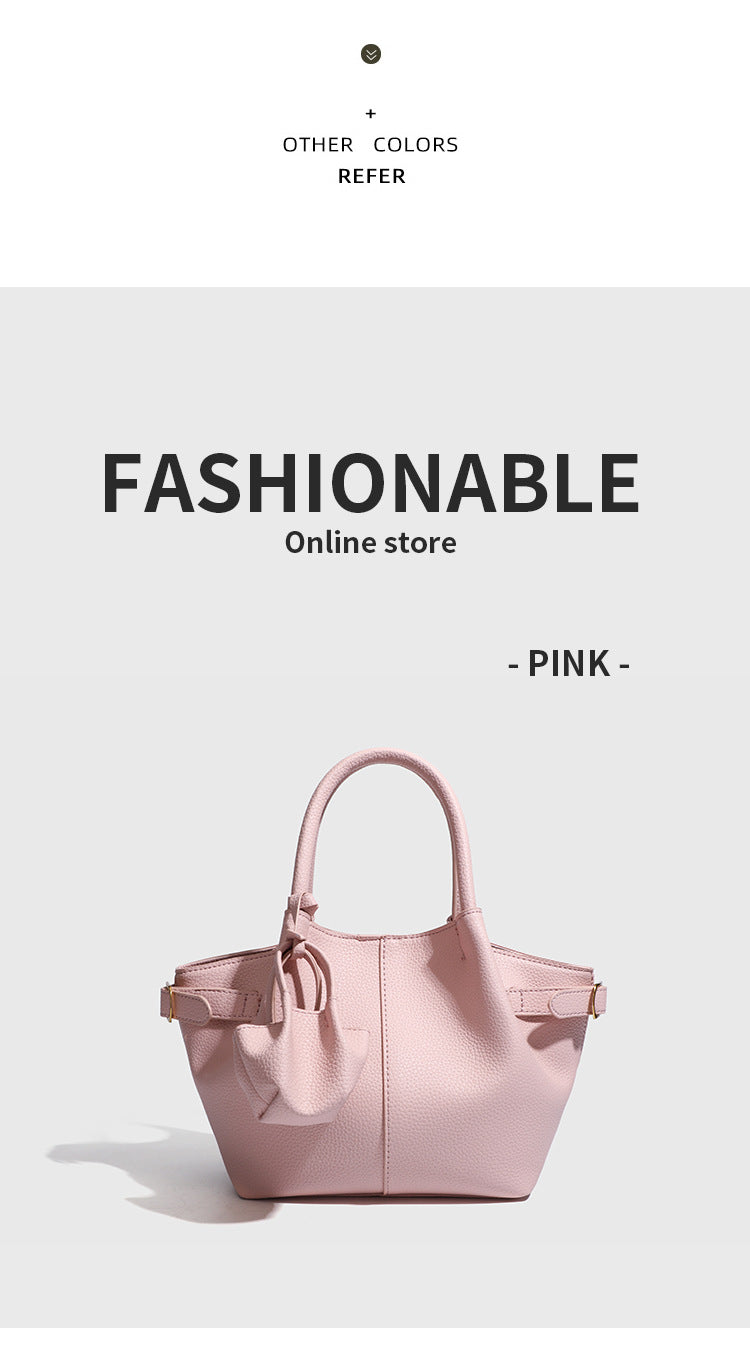 European and American Style Dumpling Handbag Fashion Women's Bag Single Shoulder Bag Versatile Stylish Crossbody Bag Large Capacity High-end Feel