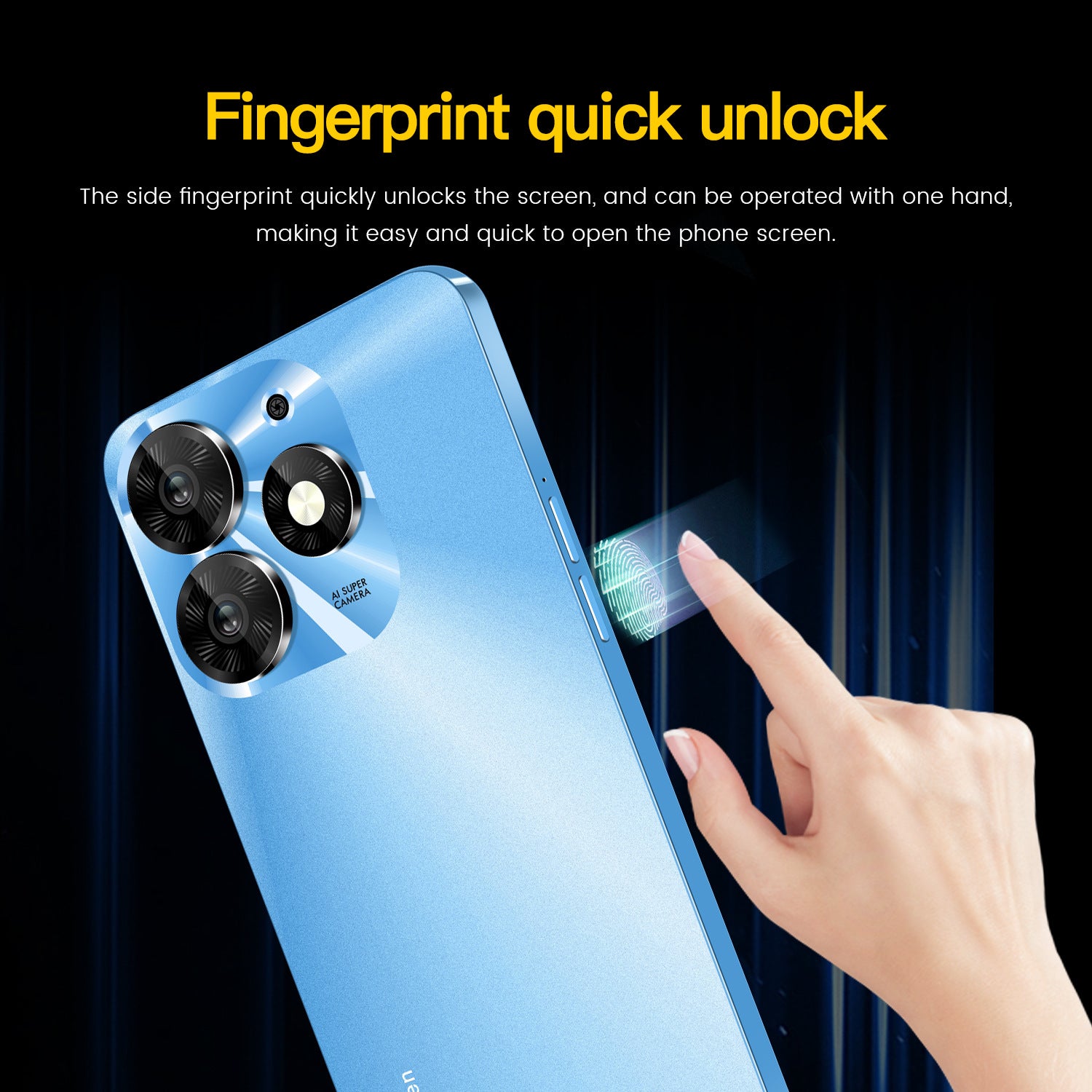 Mobile Phone Spark10 Pro 7.3Inch Large Screen16+1T Factory Price for Android Phones(Popular)