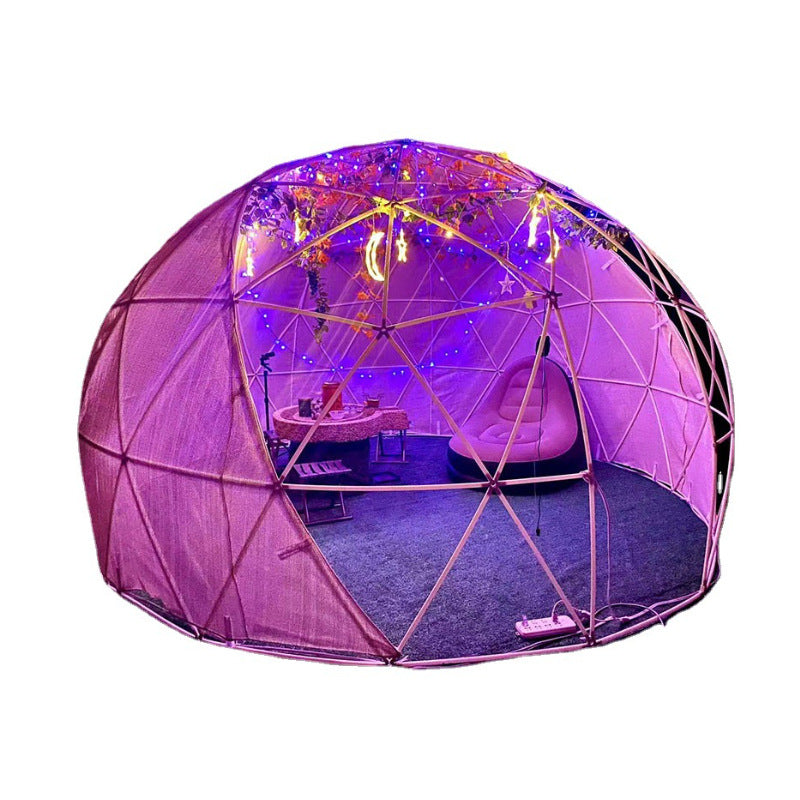 Starry Sky Room Bubble House Mesh Sun Room Internet Celebrity Restaurant Tent Hotel Outdoor Leisure Room Outdoor Tea Room Tent
