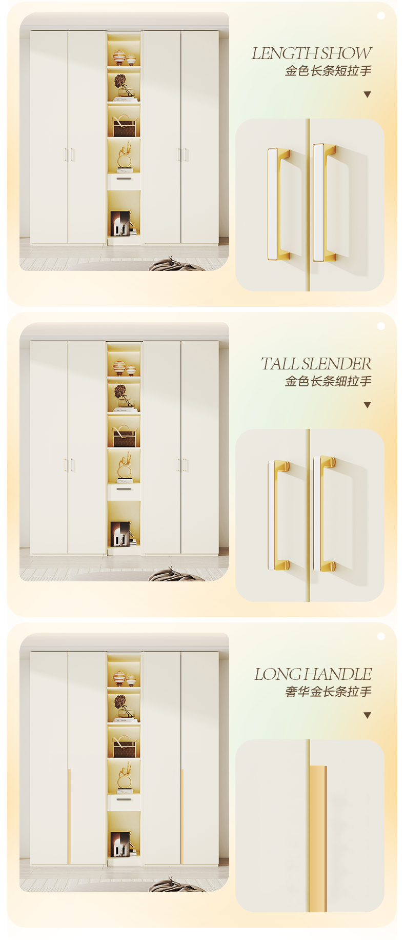 Solid Wood Wardrobe for Home Bedroom, Double Door, Easy Assembly Cabinet, European Pine Board Storage Cabinet, One Door to the Top, Heightened Wardrobe